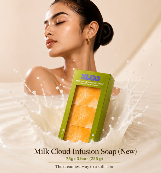 ELEO MILK CLOUD INFUSION SOAP TRIPACK
