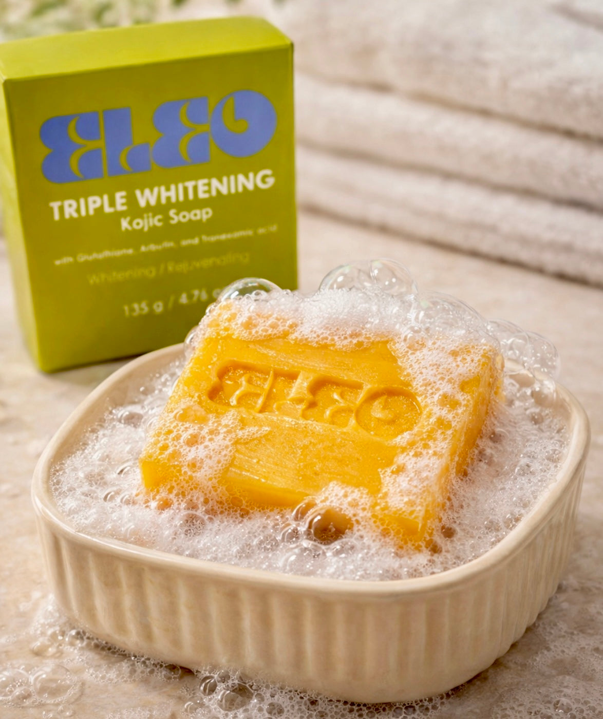 ELEO TRIPLE WHITENING KOJIC SOAP