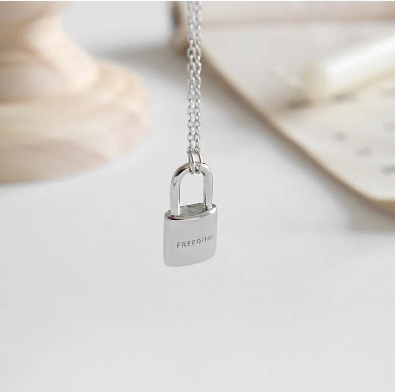 The Freedom Padlock Necklace