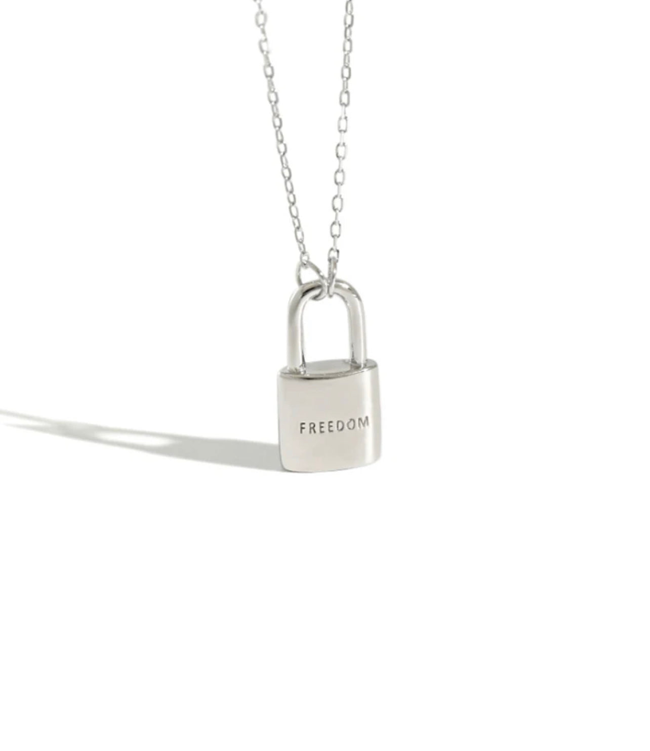 The Freedom Padlock Necklace