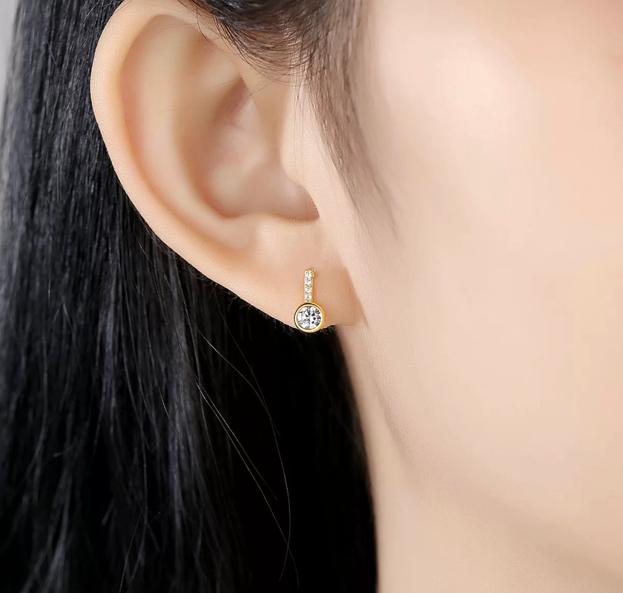 The Martelli’s turned cup stud earring by Intricata co.