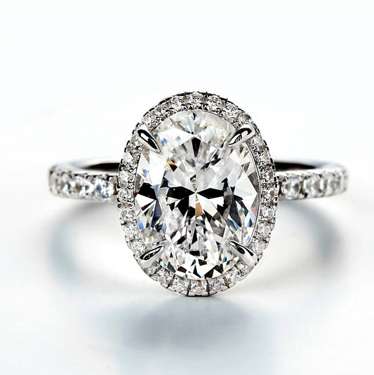 The Fantasia Moissanite Ring by Intricata co.