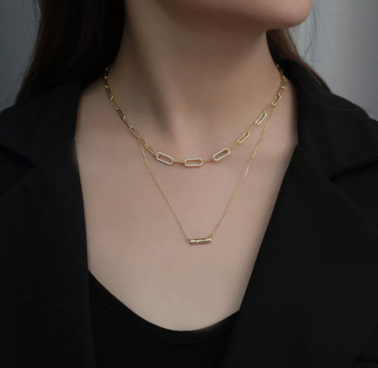 The Paperclip Necklace by Intricata co.