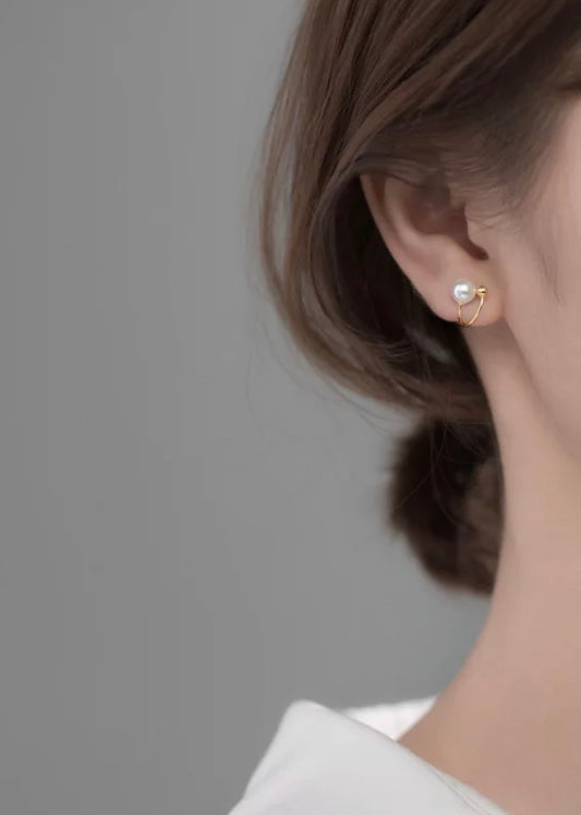 The Unipearl Clip On Earring by Intricata co.