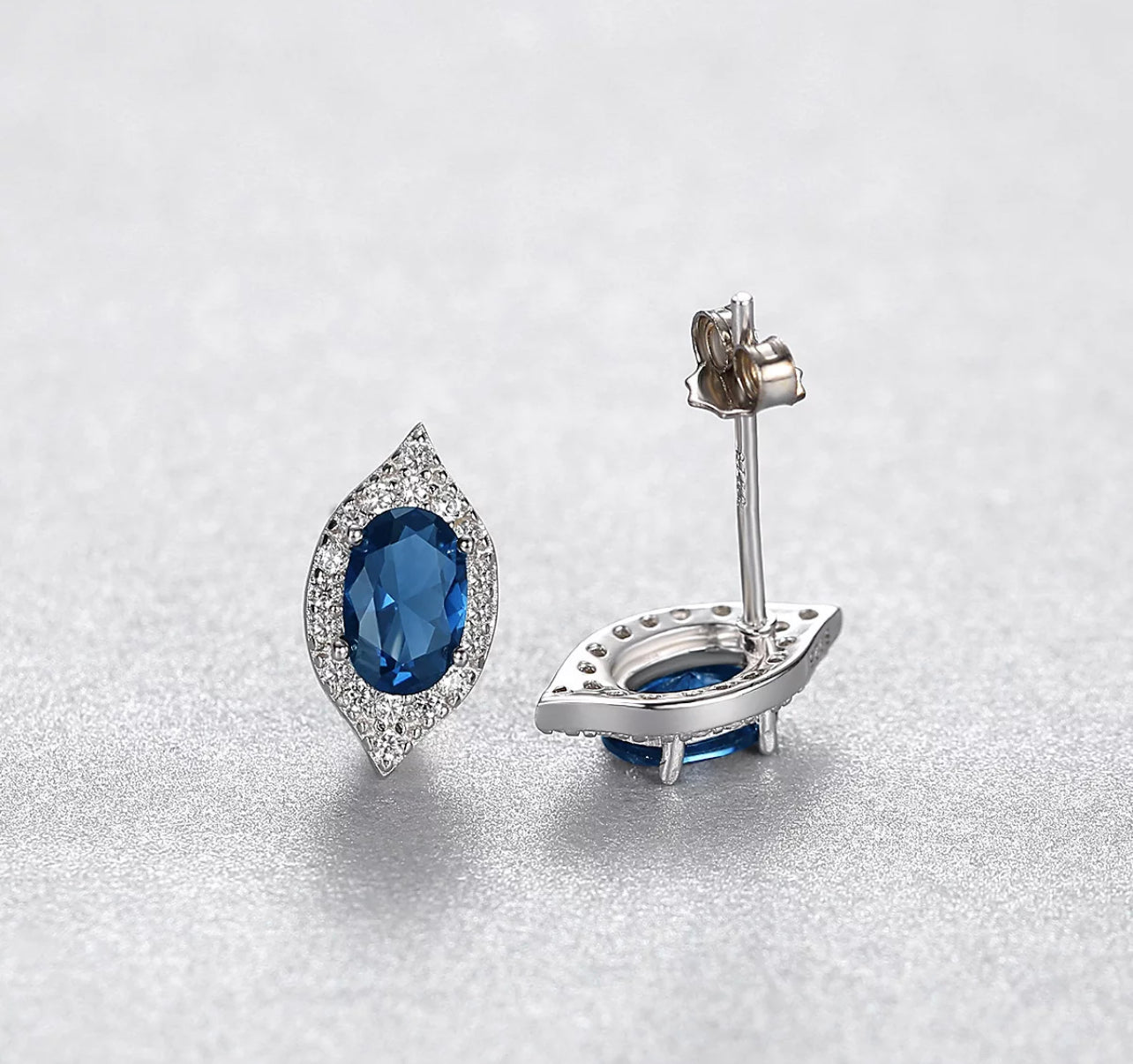 The Evil eye blocker stud earring by Intricata co.