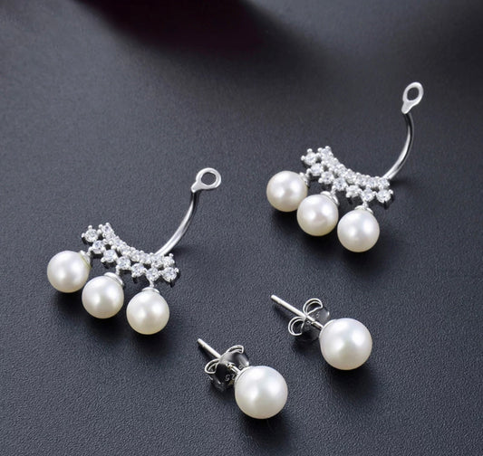 Hanging Pearl Earring by Intricata co.