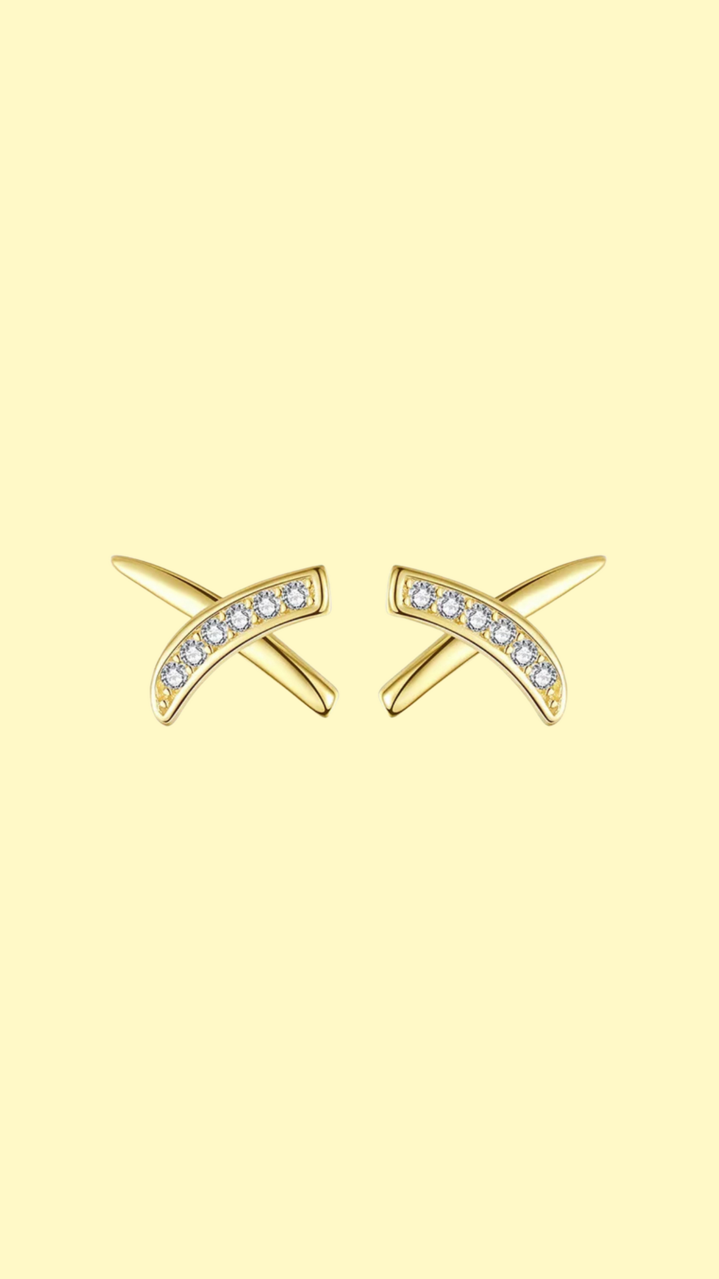 The Parisian Hug Stud Earring by Intricata co.