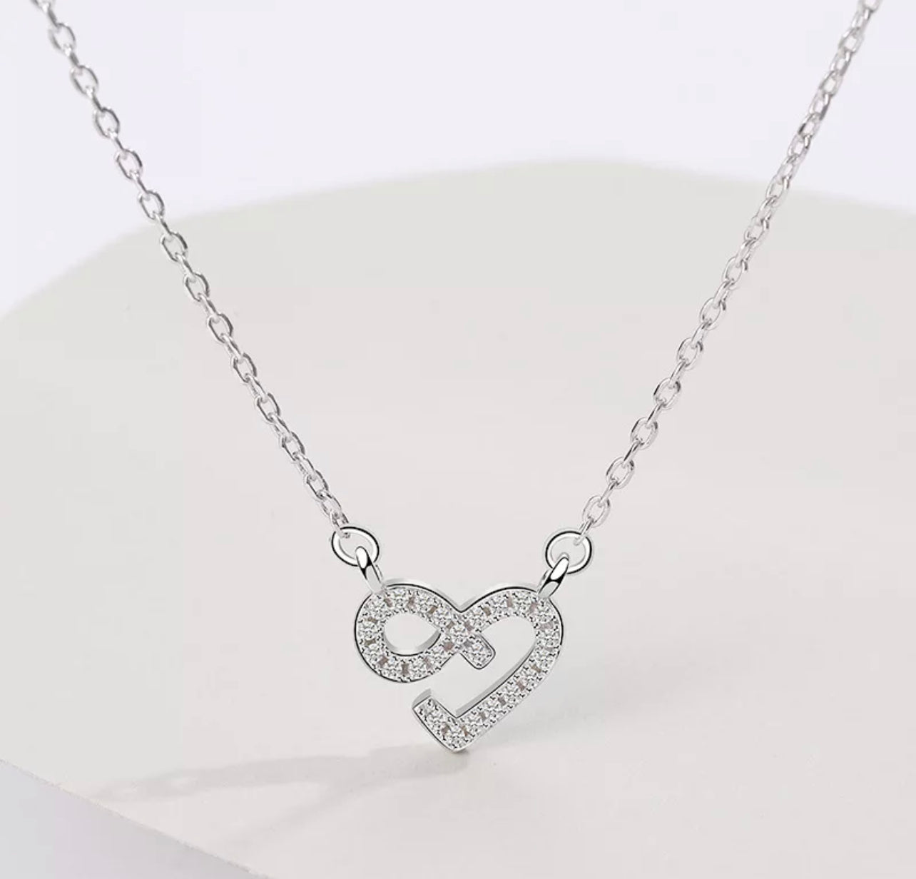 The Infinity Heart Necklace by Intricata co.