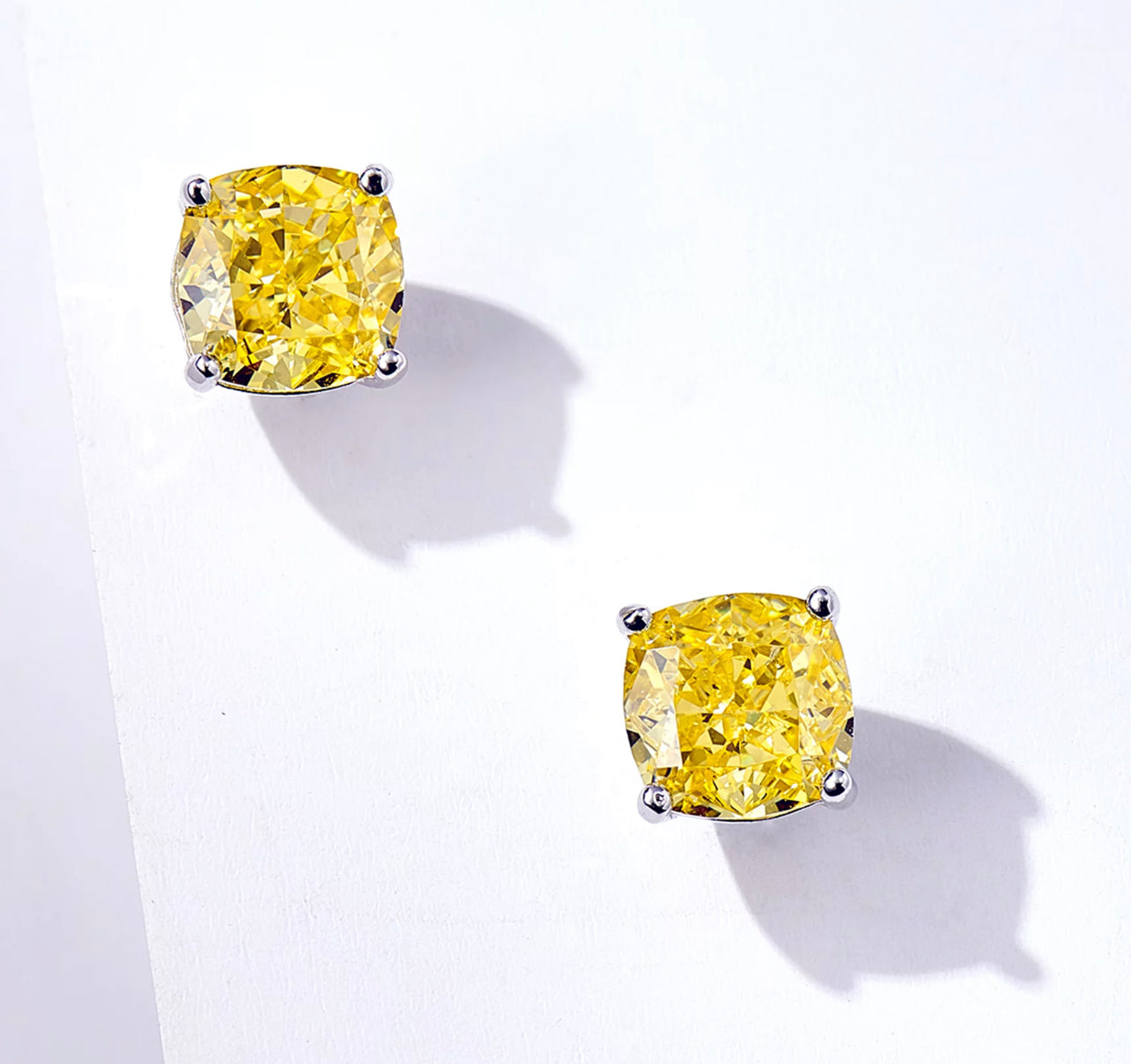 The Reema Yellow Moissanite Set by Intricata co.