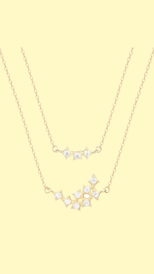 The Budding Hoya Necklace by Intricata co.