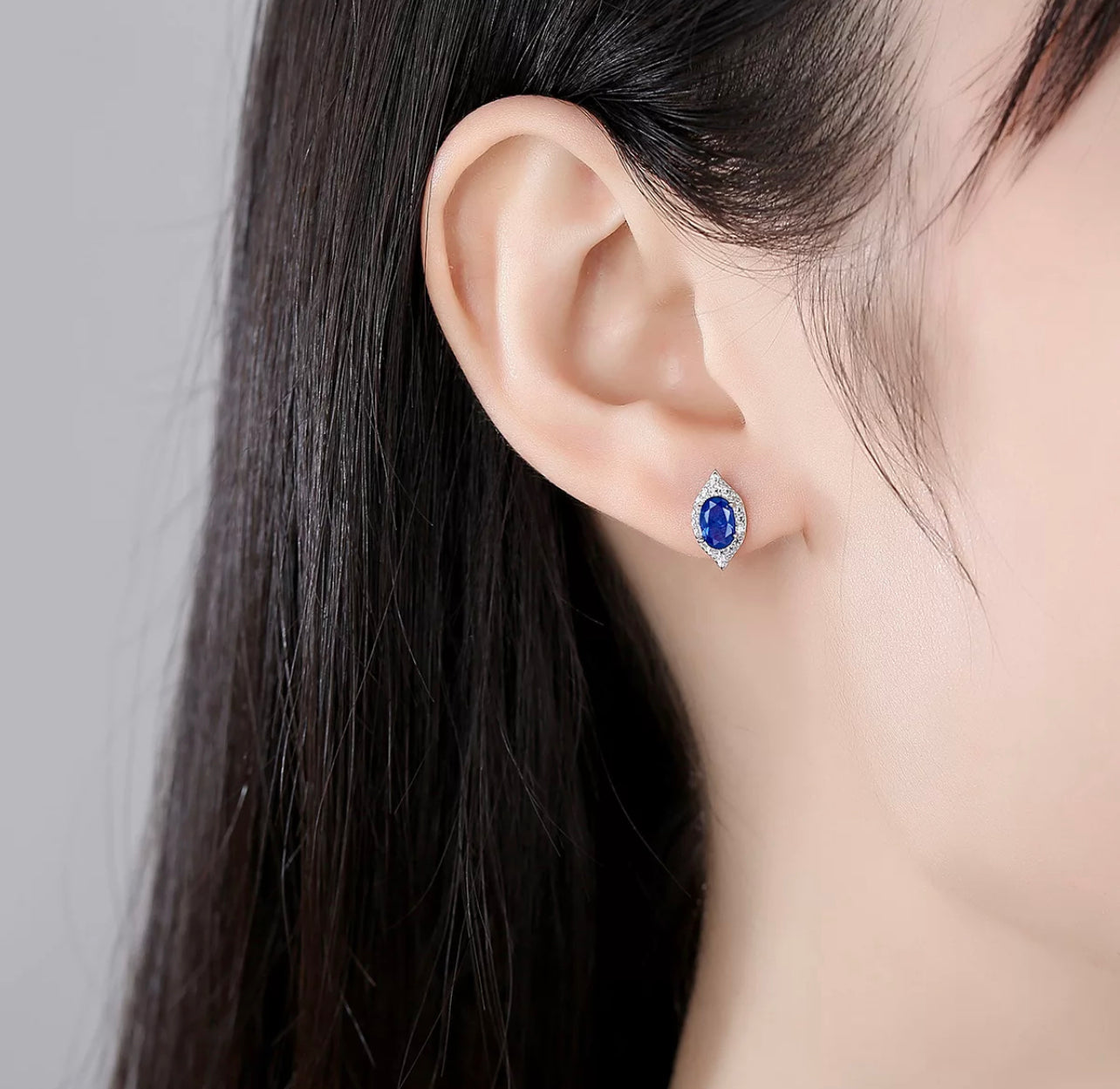 The Evil eye blocker stud earring by Intricata co.