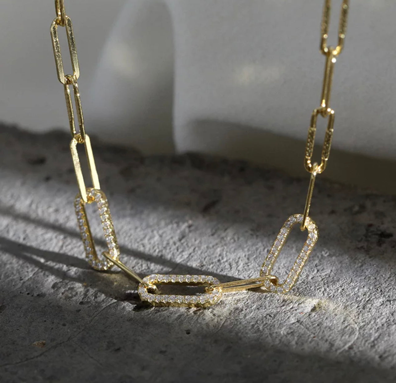 The Paperclip Necklace by Intricata co.