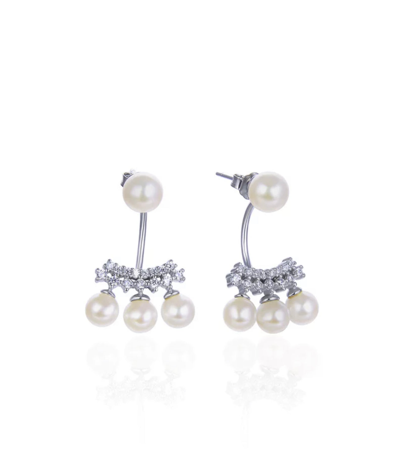 Hanging Pearl Earring by Intricata co.