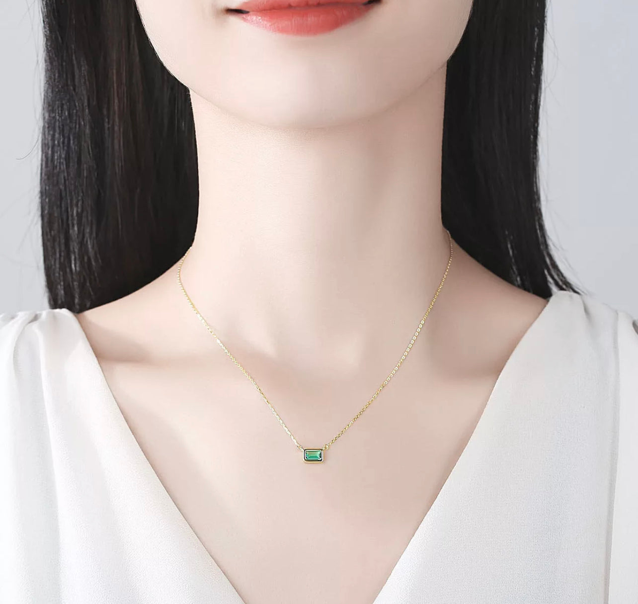 The Emeralda Necklace by Intricata co.