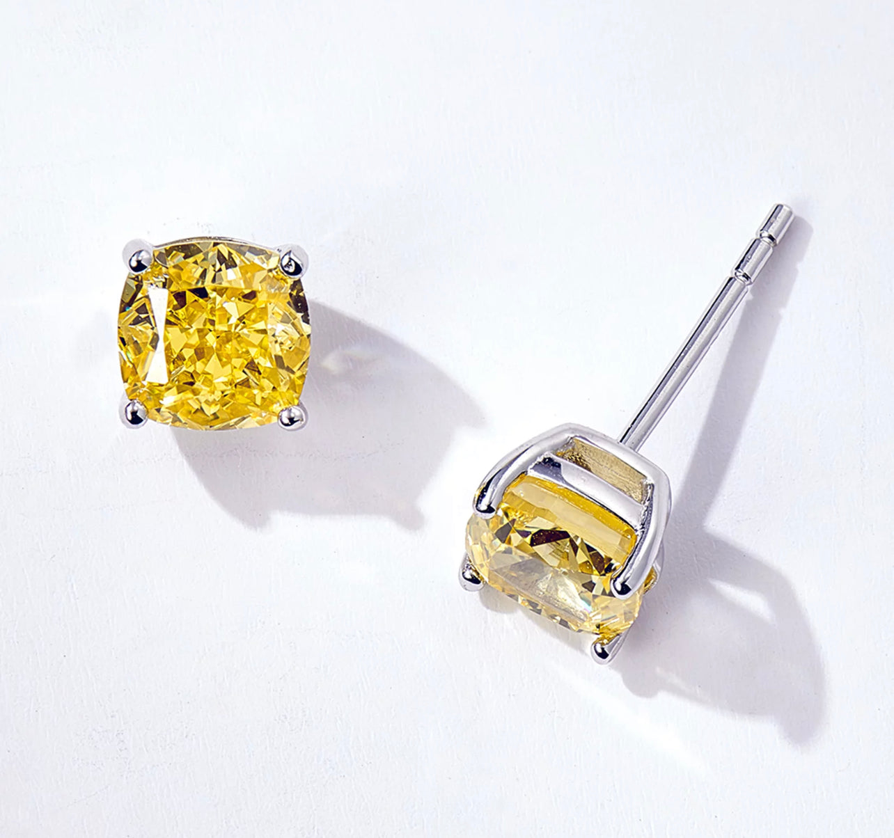 The Reema Yellow Moissanite Set by Intricata co.