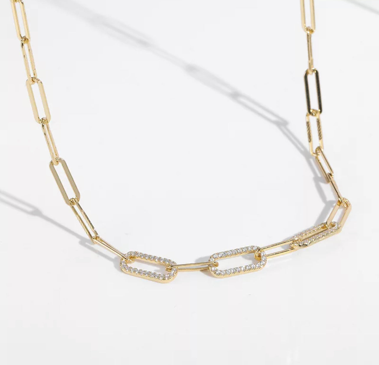 The Paperclip Necklace by Intricata co.