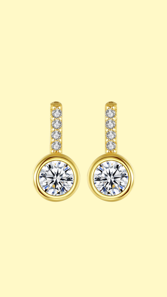 The Martelli’s turned cup stud earring by Intricata co.