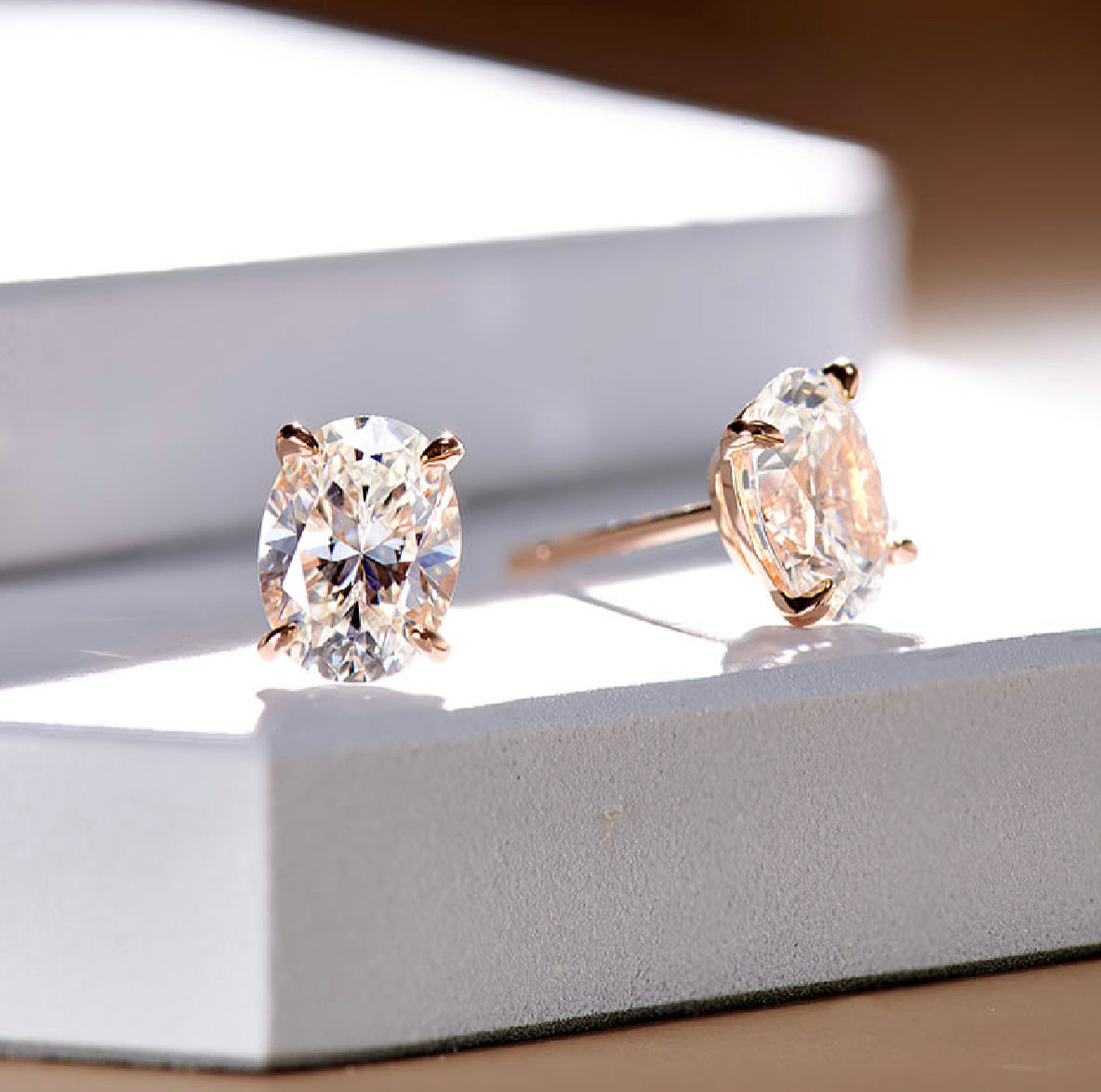 The Cassandra  Moissanite Set by Intricata co.