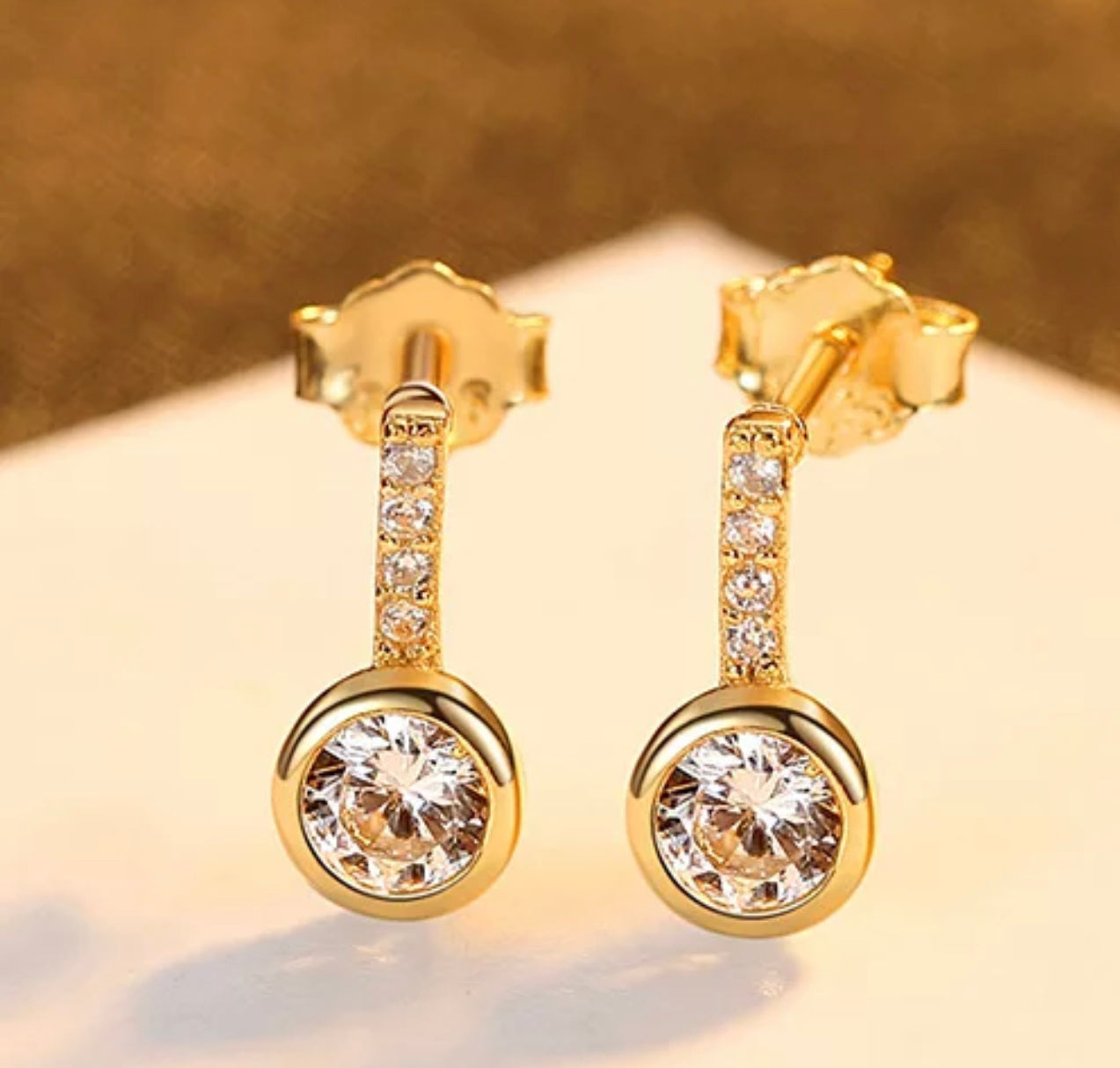 The Martelli’s turned cup stud earring by Intricata co.