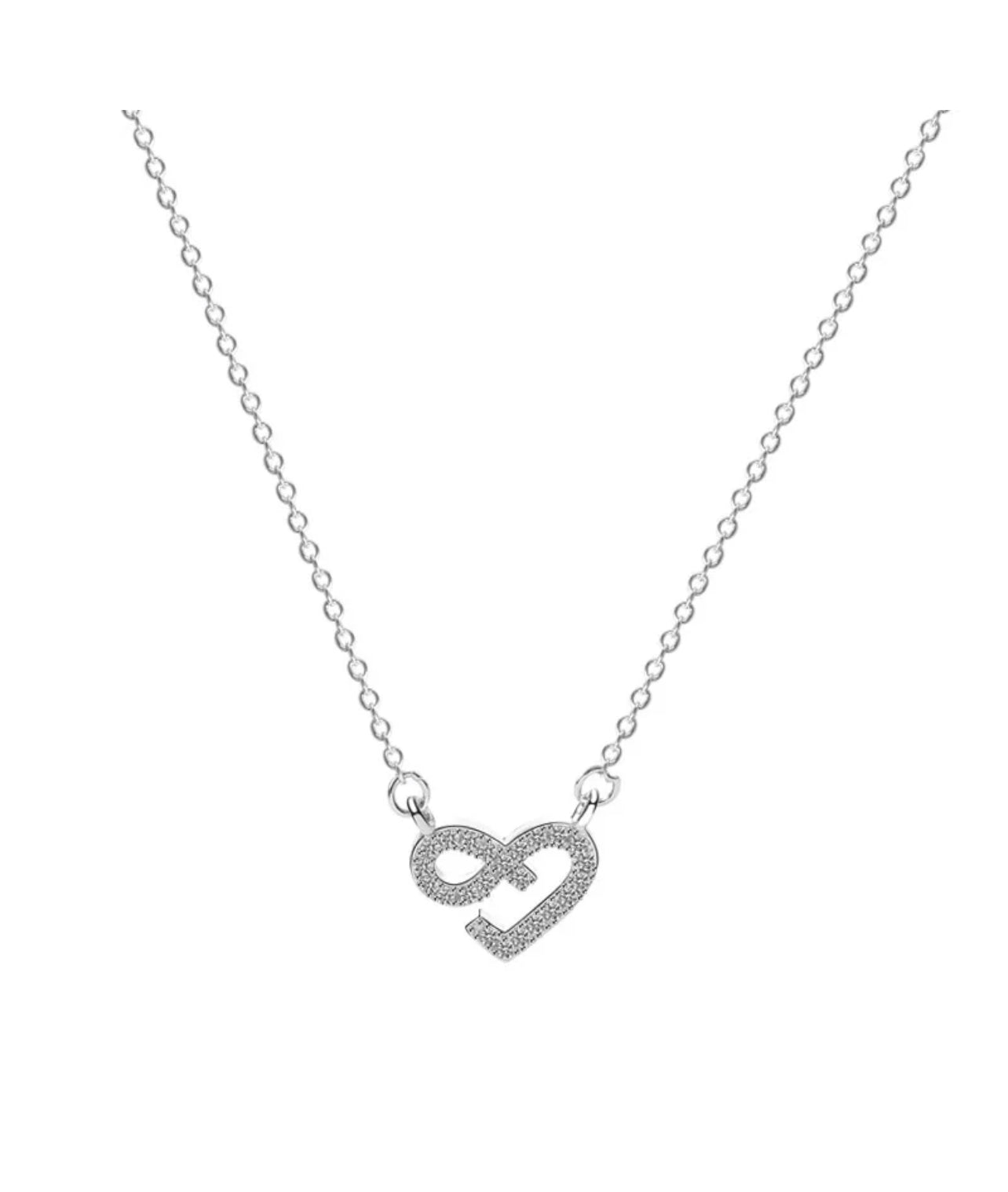 The Infinity Heart Necklace by Intricata co.