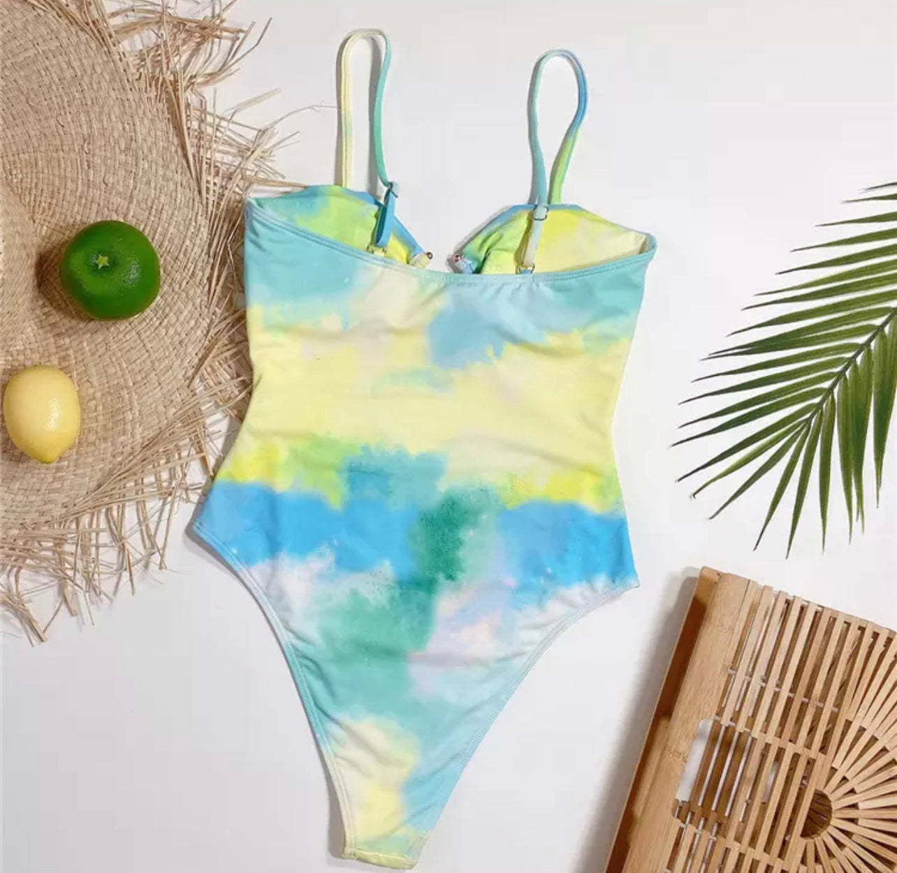 Mou Aér Marie Cut-out Multicolored 1-piece Beach wear