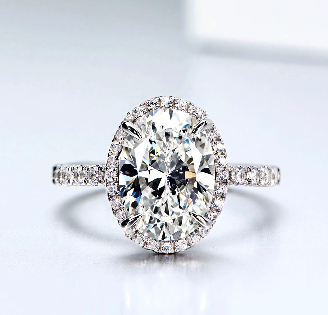 The Fantasia Moissanite Ring by Intricata co.